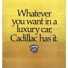 Brochure Cadillac 1976 PDF